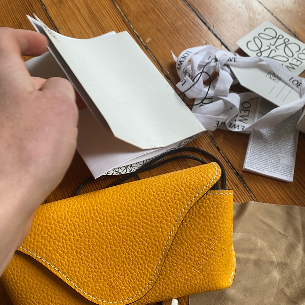 Loewe Paula's Ibiza rectangular Sunglasses black and white - Picture 8 of 10